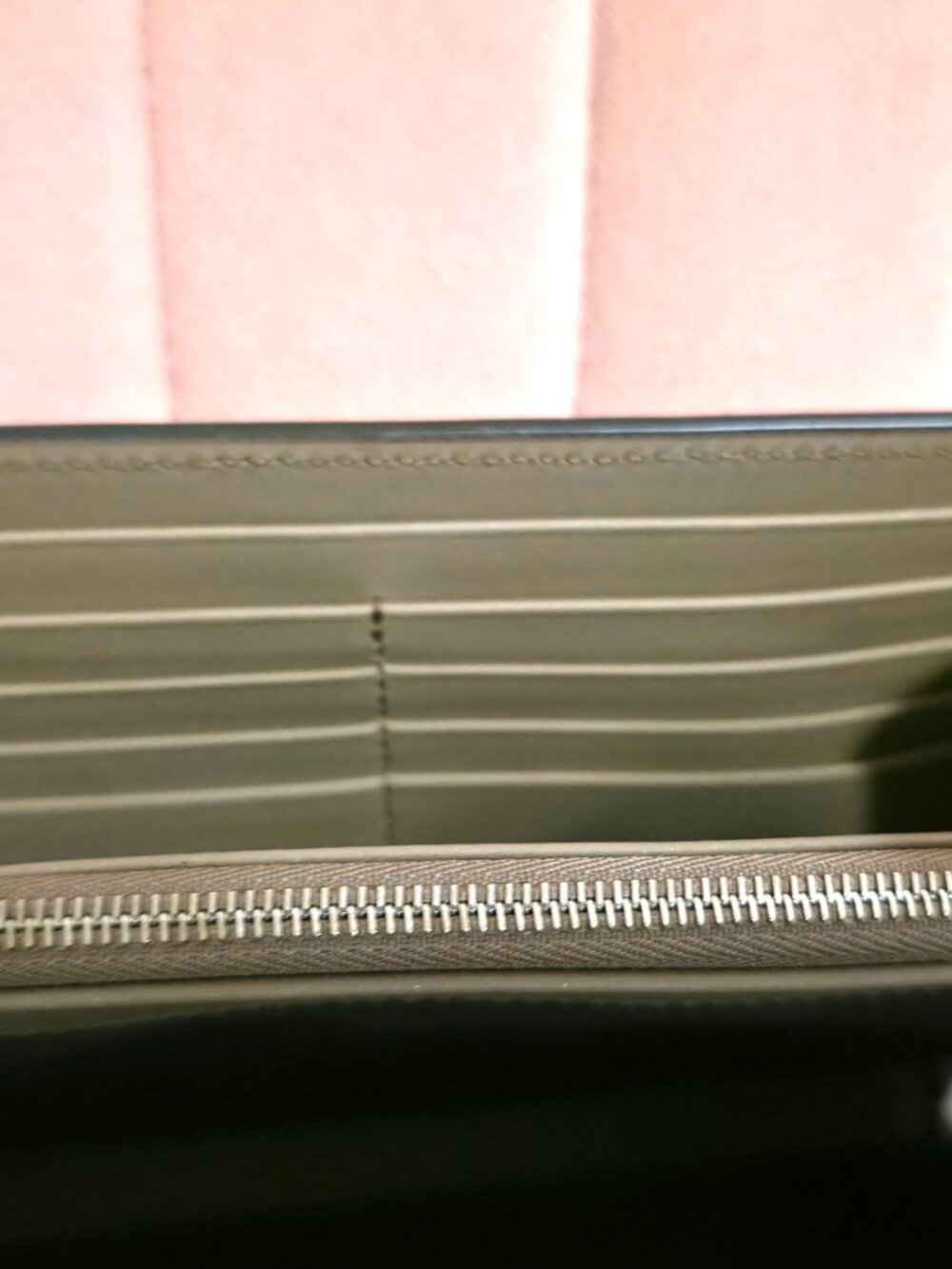 GG Supreme Monogram Dionysus Chain Wallet Beige Taupe - Picture 10 of 11